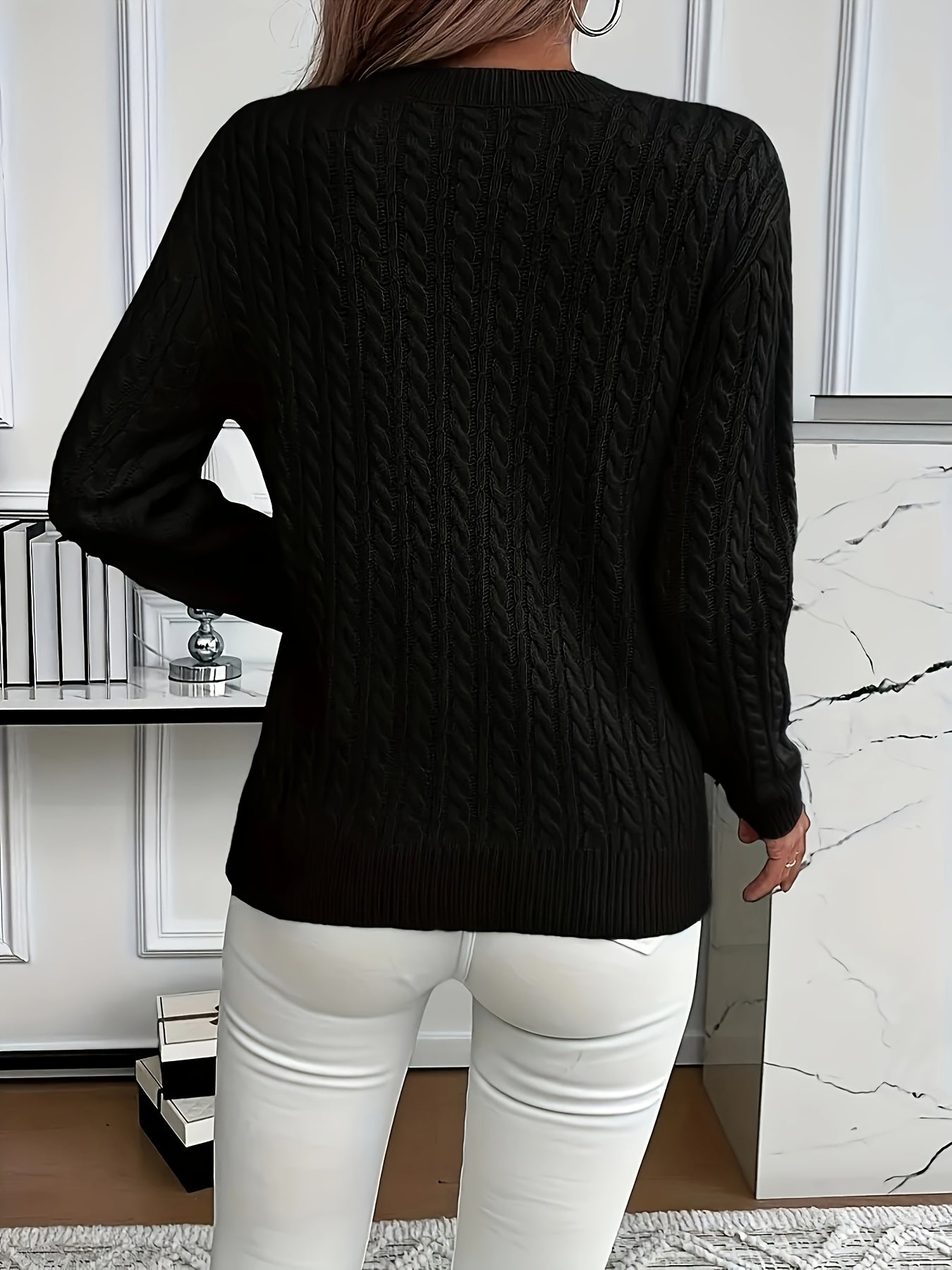 Pull Soa – coupe ample et détails côtelés