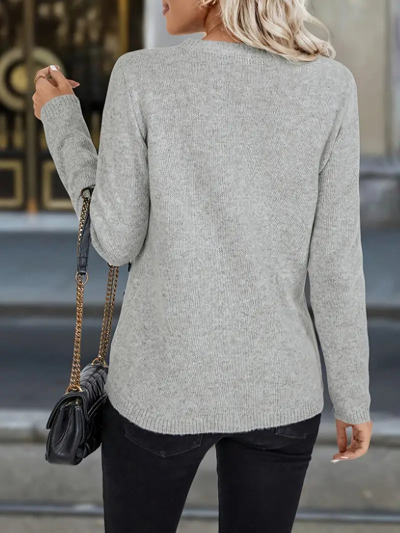 Pull Auréa – boutonné classique