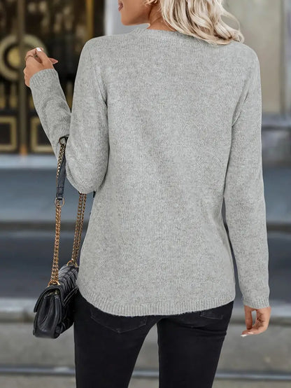 Pull Auréa – boutonné classique