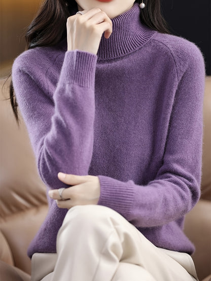 Pull Nora – col roulé élégant